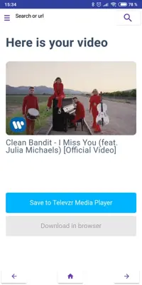 VTUBE android App screenshot 1